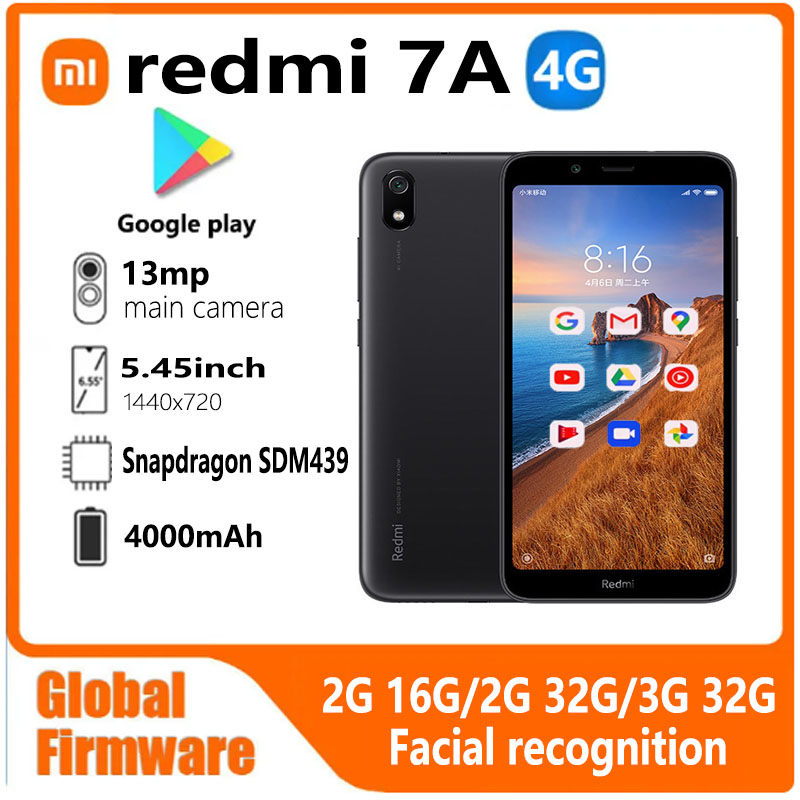 Phone Accessories Display - Xiaomi-teléfono inteligente Redmi 7A, dispositivo con