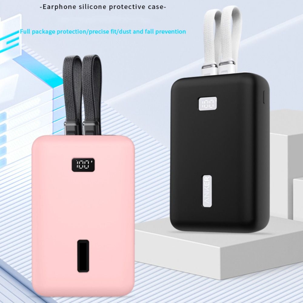 Portable Charger 20000Mah - Funda Protectora de Silicona para Cargador
