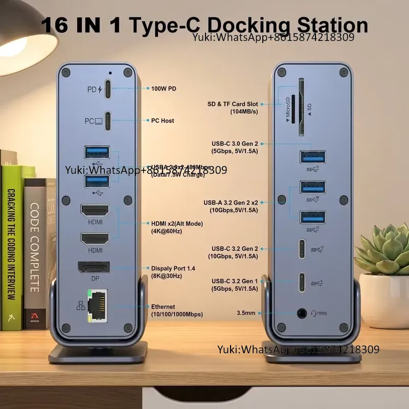 Usb C Hub - Base de Conexión USB C ODM