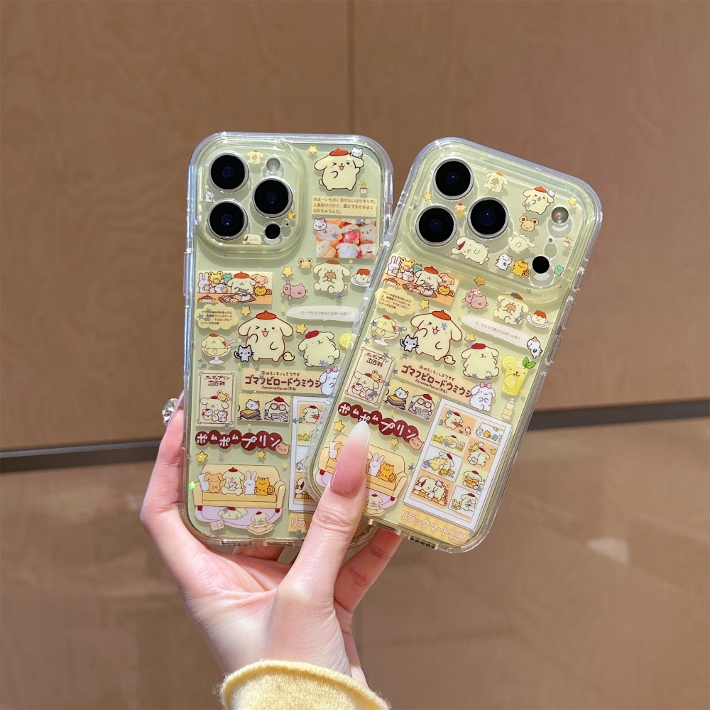 Yellow Phone Accessories - Funda Protectora de Lujo para iPhone
