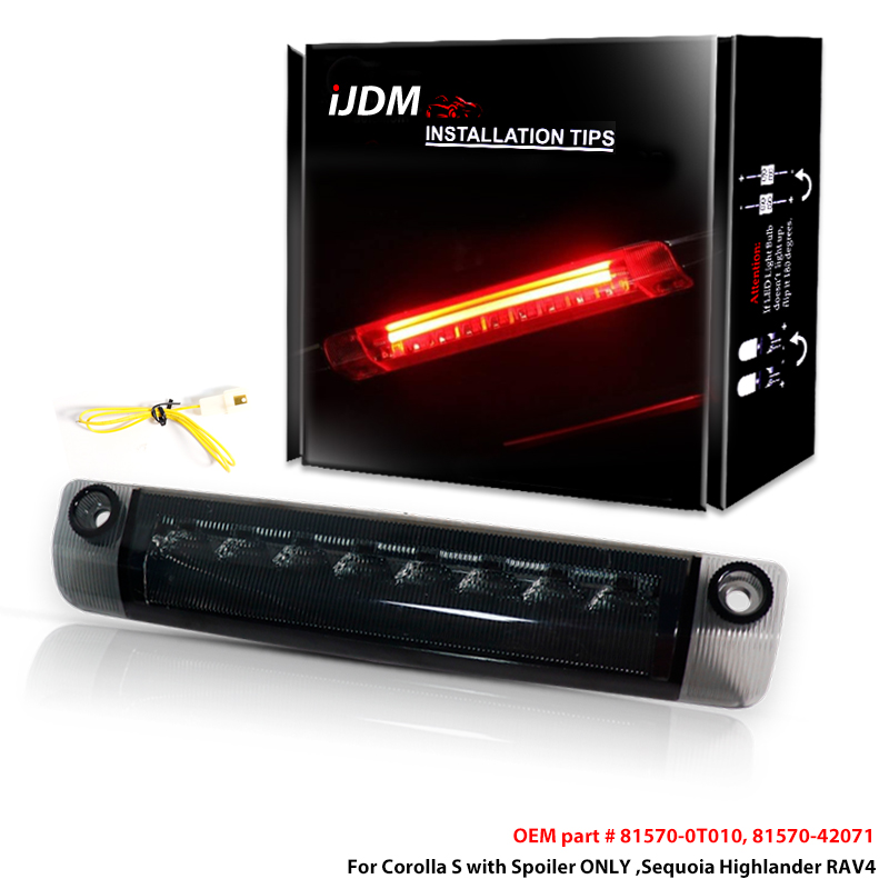 Led Flash Case - Luces de freno LED traseras centrales