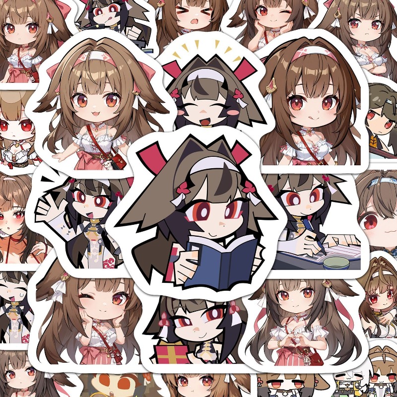Phone Zone Accessories - 60 Pegatinas de Anime Zenless Zone