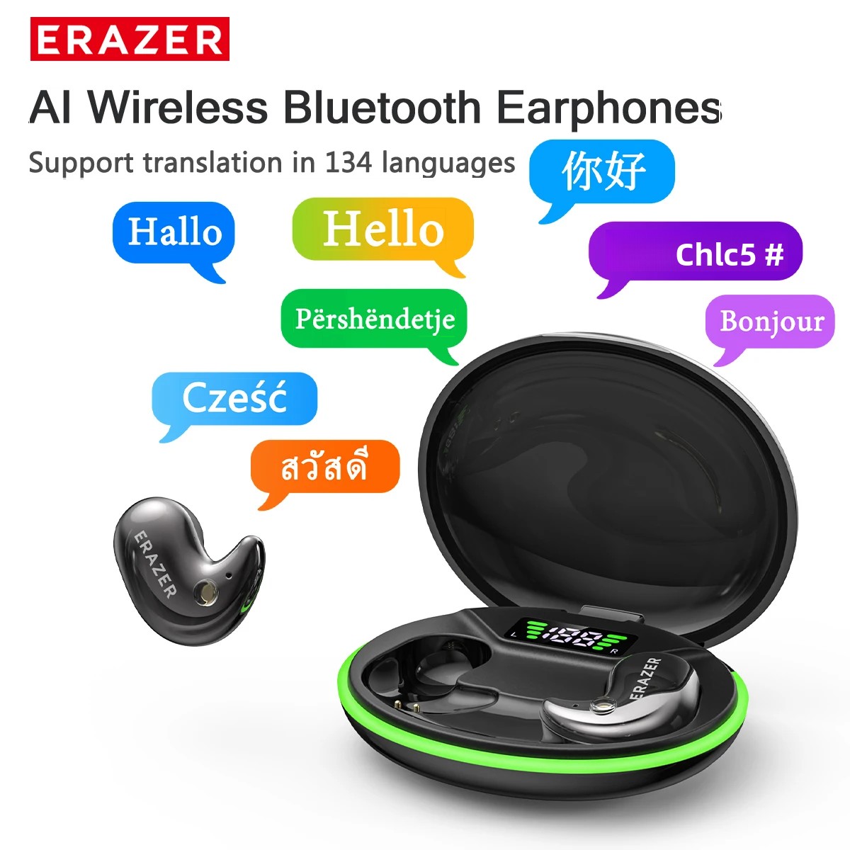 Bluetooth Earphone Tws - Audífonos Bluetooth Intrauditivos EARZER XF58 con