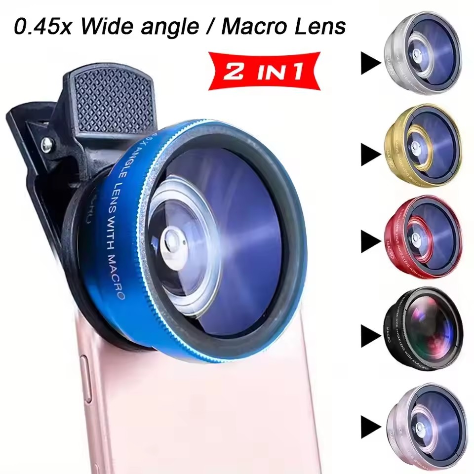 Lupas de ojo de pez con Clip 2 - Lens Camera Clip reseña y precio