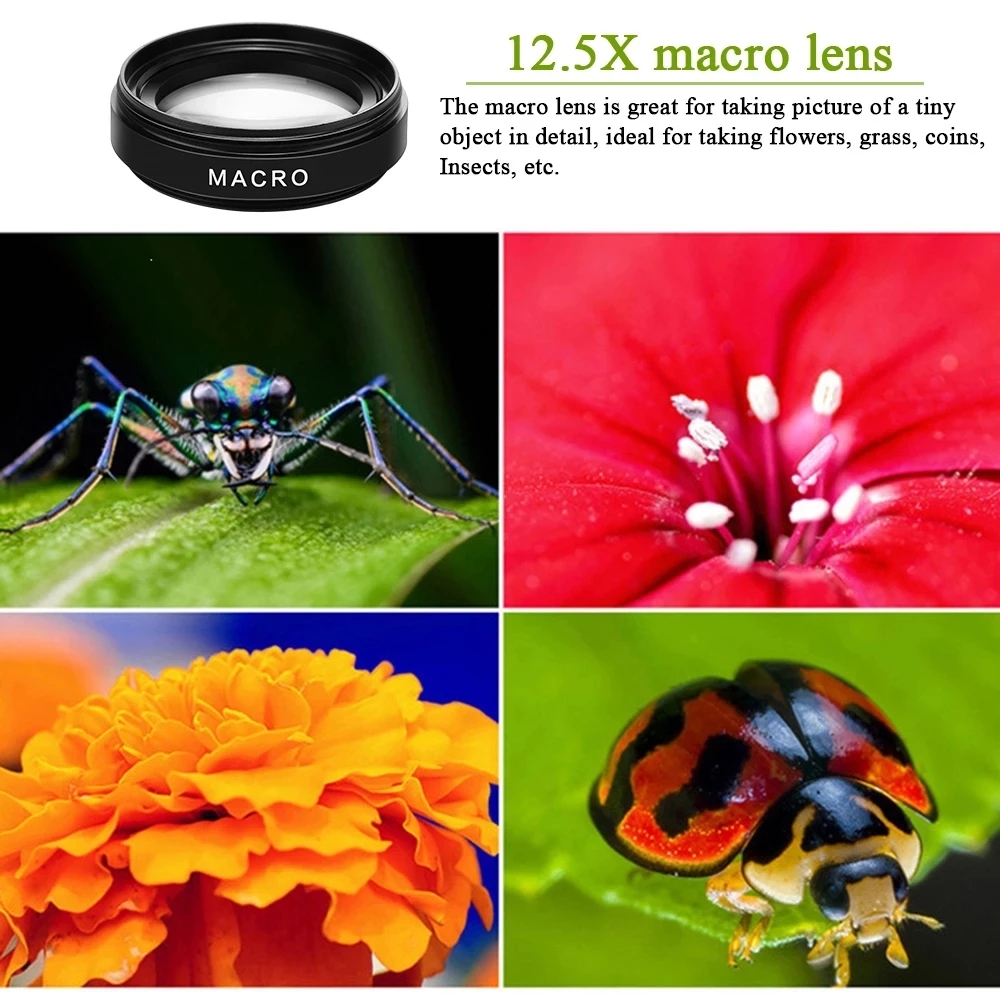 Lupas de ojo de pez con Clip 2 - Lens Camera Clip reseña y precio