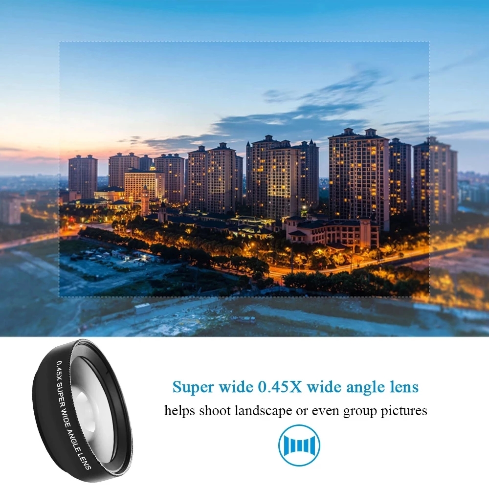 Lupas de ojo de pez con Clip 2 - Lens Camera Clip reseña y precio