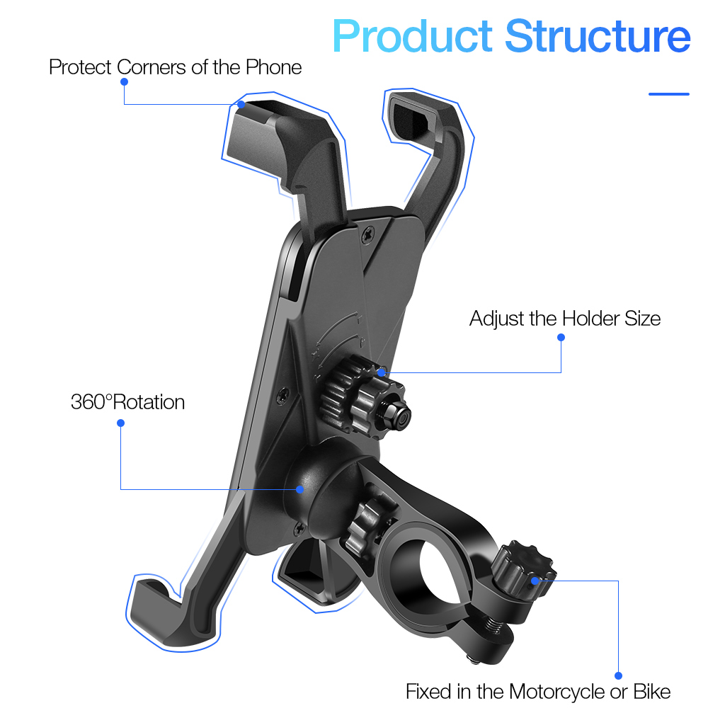 360 °   Soporte ajustable para - Phone Zone Accessories reseña y precio
