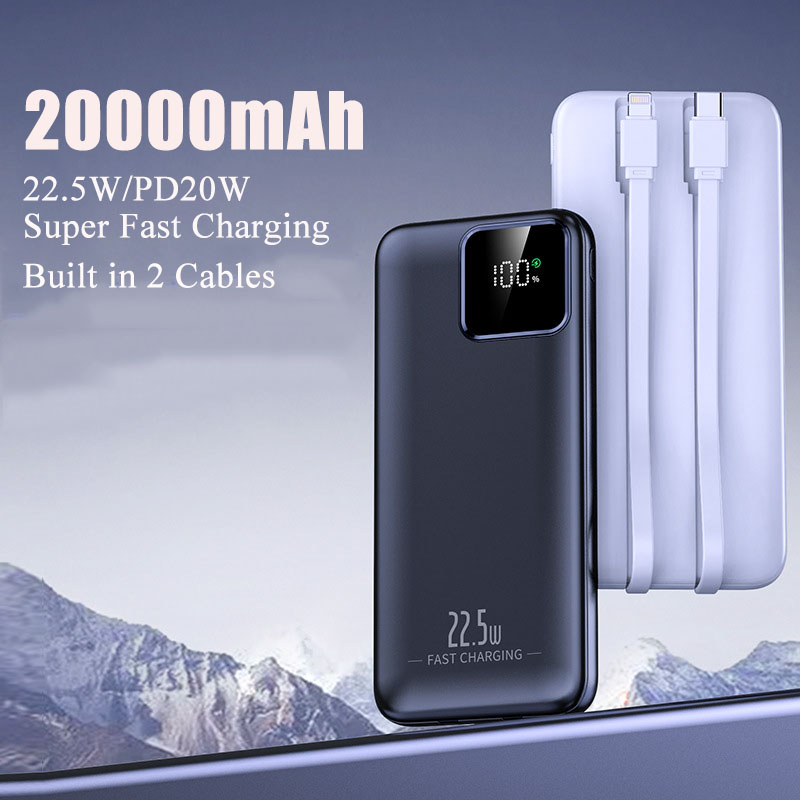 Banco de energía de 20000mAh,  - Portable Charger 20000Mah reseña y precio