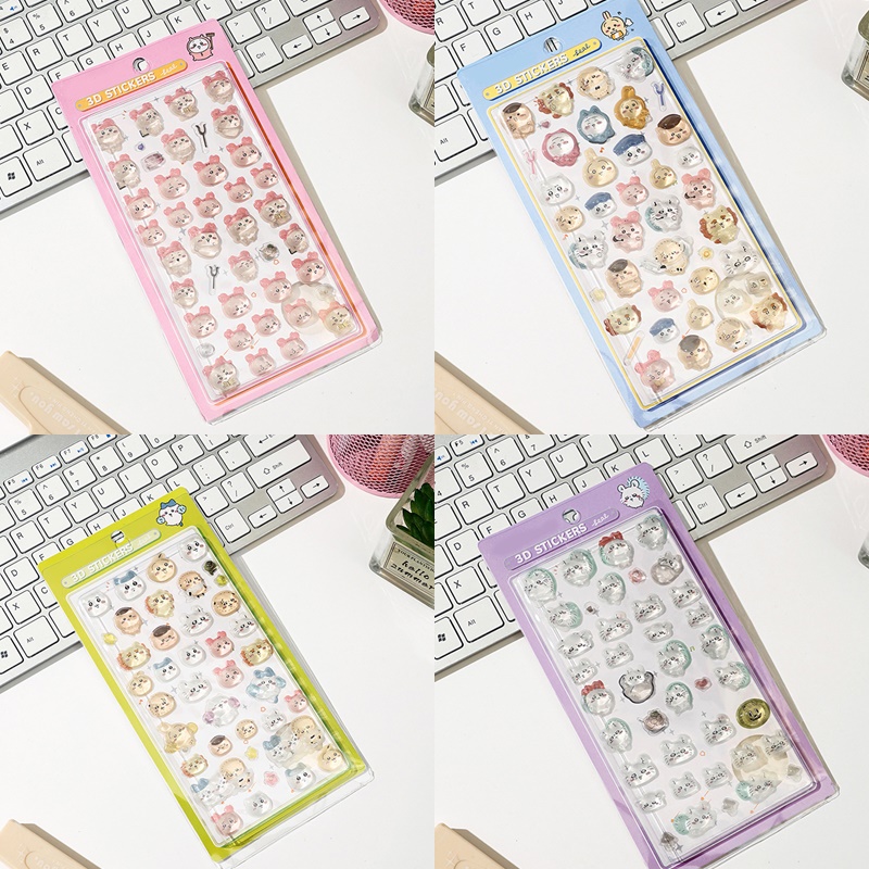 Pegatina 3D en relieve Chiikaw - Phone Accessories Aesthetic reseña y precio