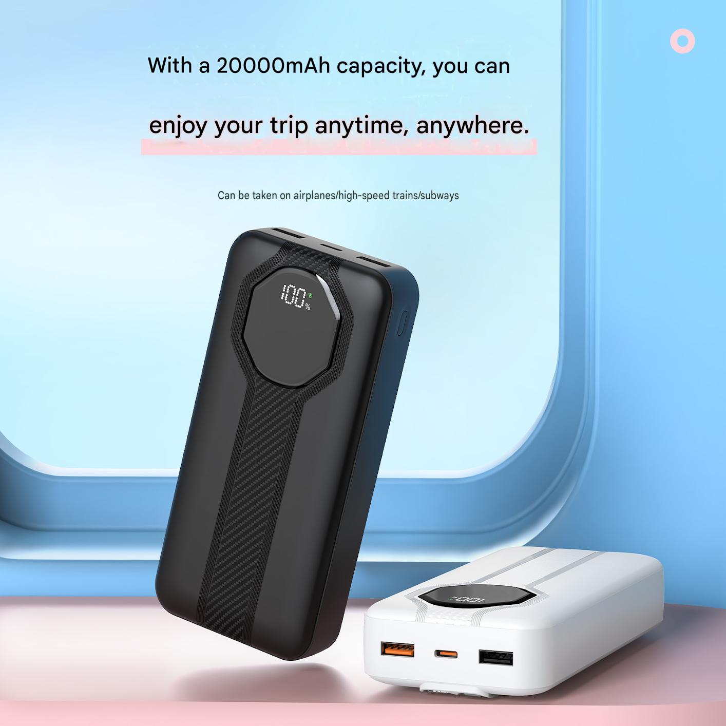 Batería Externa de 20000mAh co - Portable Charger 20000Mah reseña y precio