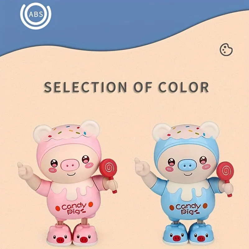 Cerdito eléctrico con luz musi - Phone Accessories Baby reseña y precio