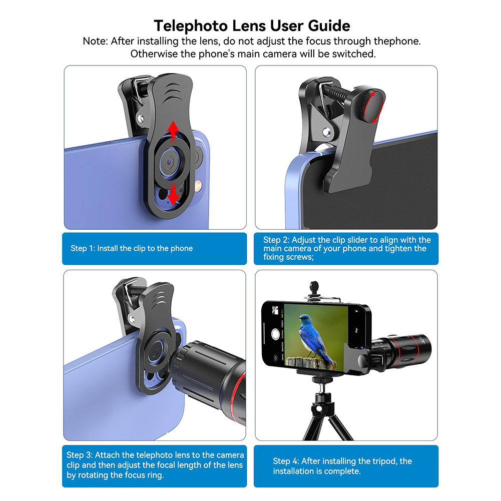 Juego de Lentes para Cámara de - Lens Camera Clip reseña y precio