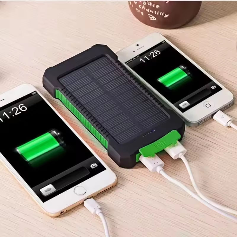 Banco de Energía Solar de 2000 - Portable Charger 20000Mah reseña y precio