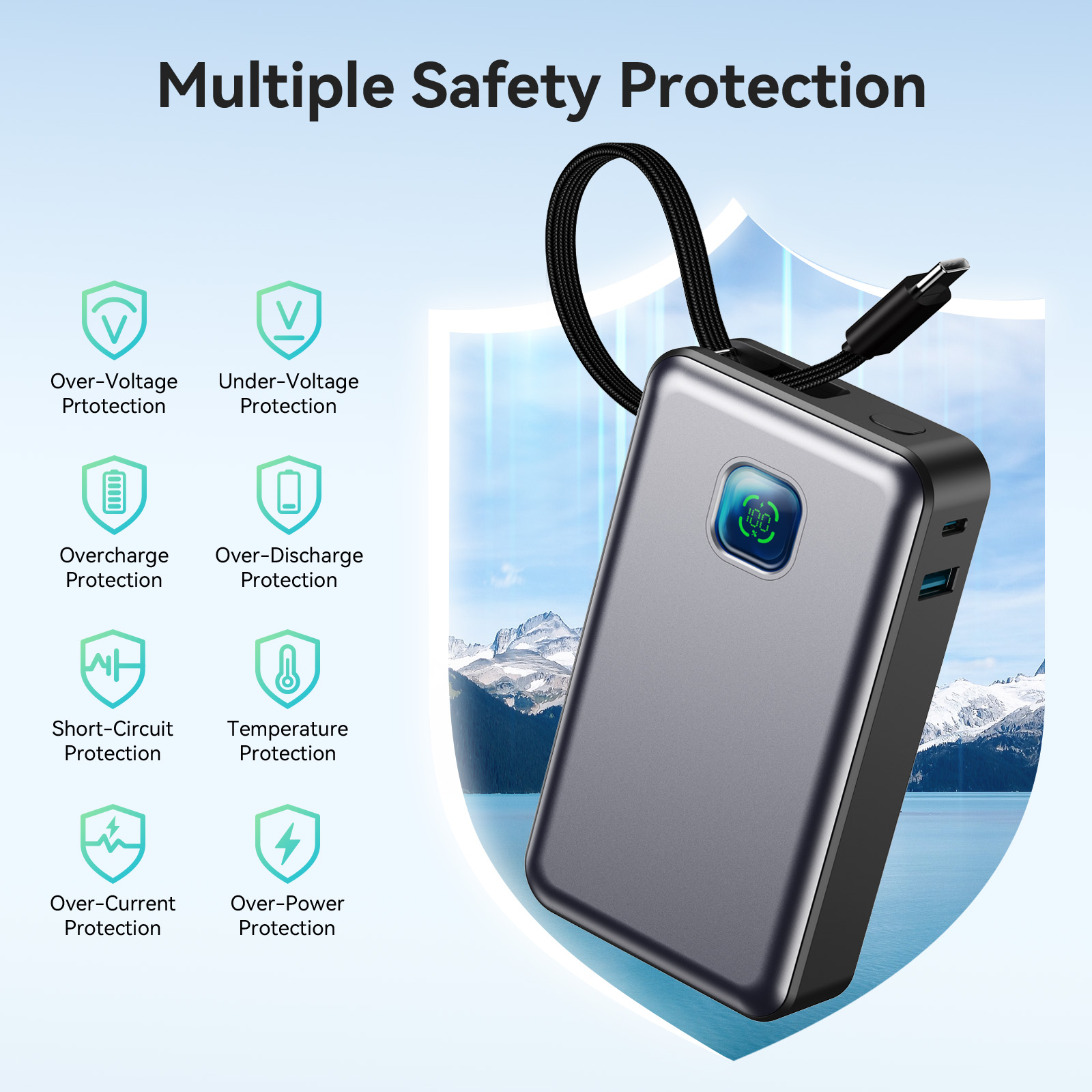 JINVAL Banco de Energía de 200 - Portable Charger 20000Mah reseña y precio