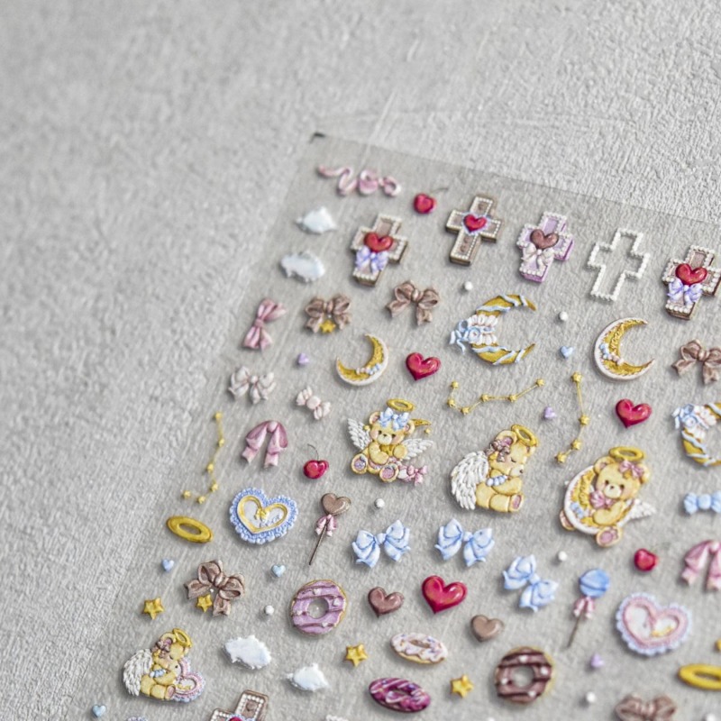 Pegatinas en relieve 3D de dib - Phone Accessories Aesthetic reseña y precio