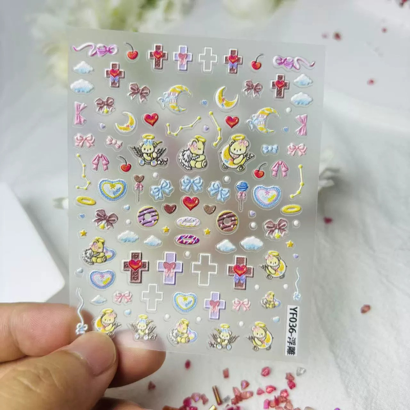 Pegatinas en relieve 3D de dib - Phone Accessories Aesthetic reseña y precio