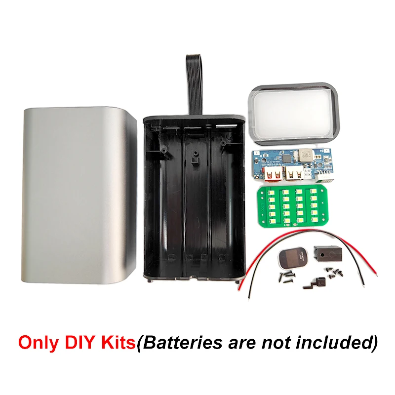 Caja de batería portátil DIY 6 - Led Flash Case reseña y precio