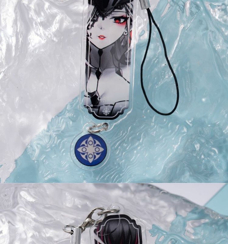 8 piezas Llavero de Anime Gens - Phone Accessories Jewelry reseña y precio