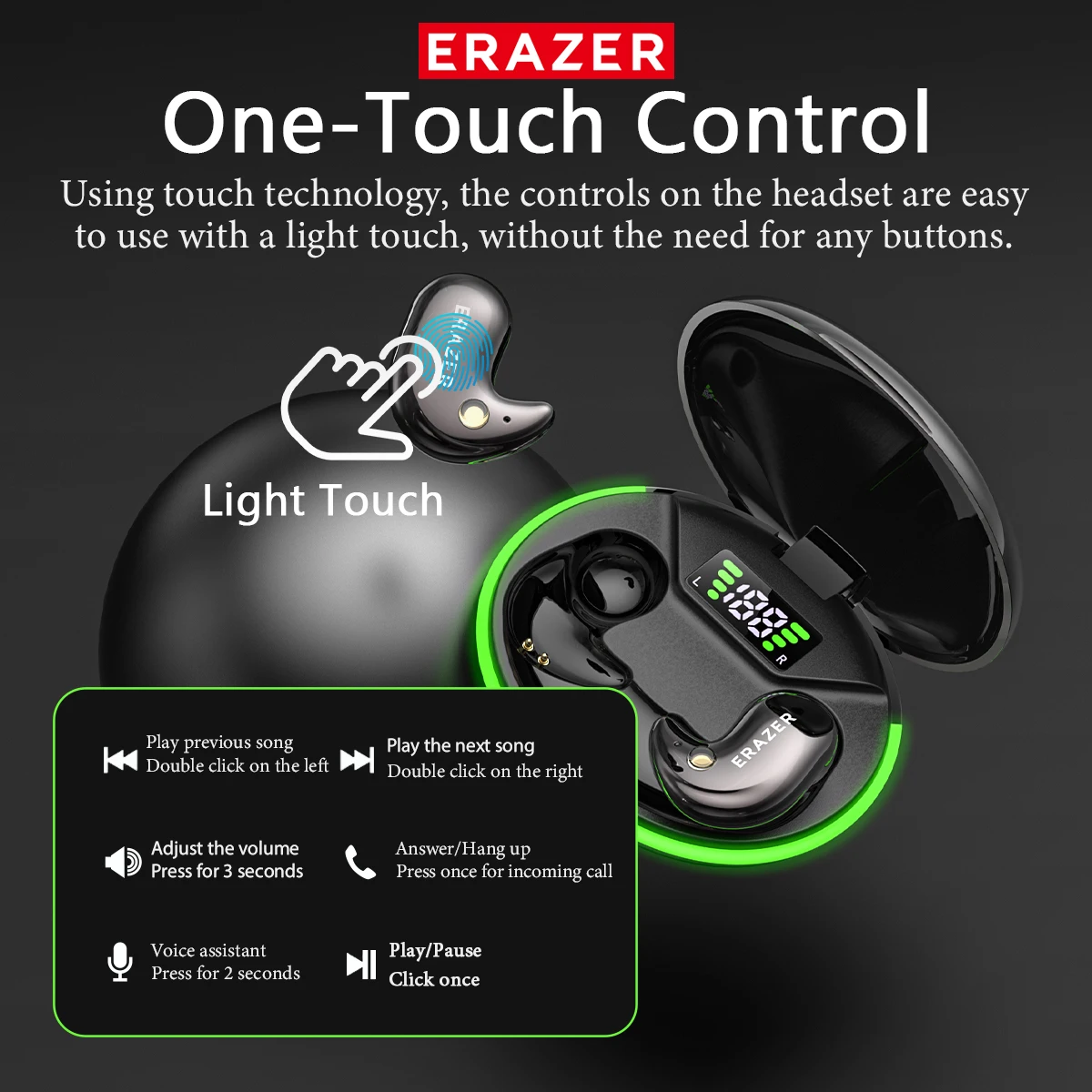 Audífonos Bluetooth Intrauditi - Bluetooth Earphone Tws reseña y precio