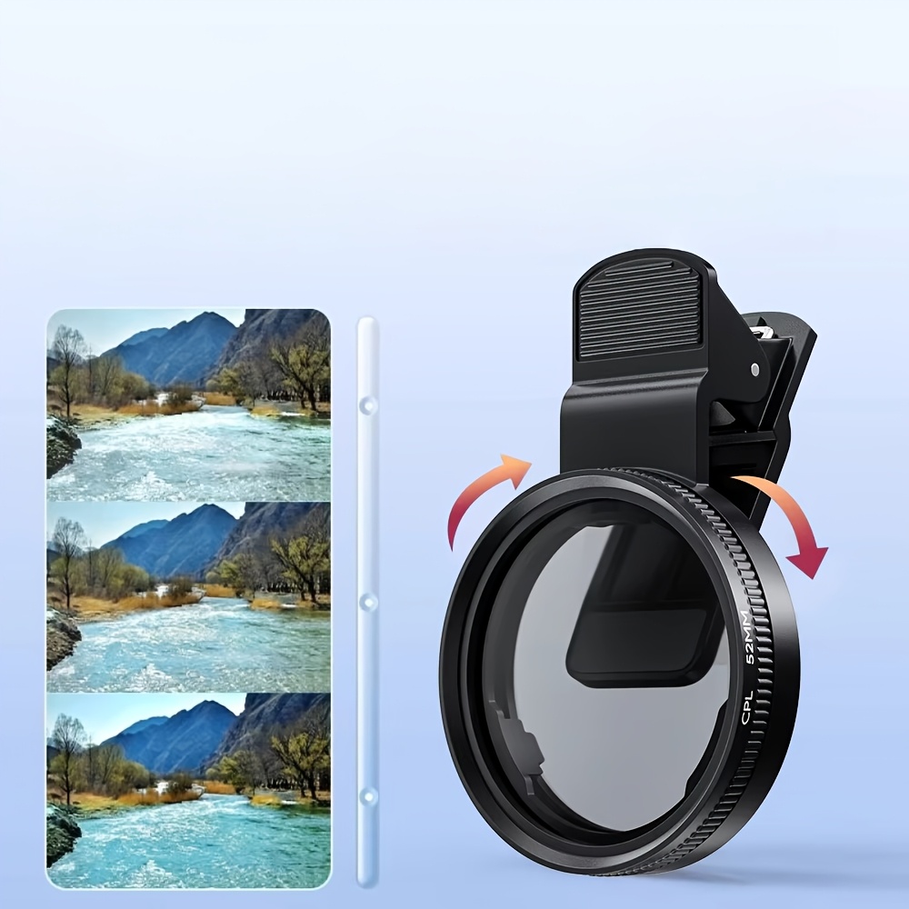 1 Pieza de Filtro Polarizador  - Lens Camera Clip reseña y precio