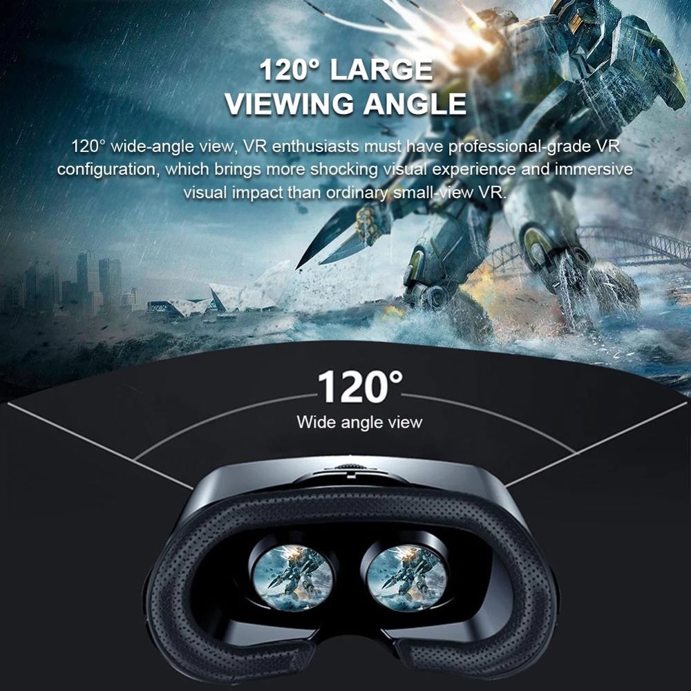 VRG Pro gafas de realidad Virt - Gaming Controller Phone reseña y precio