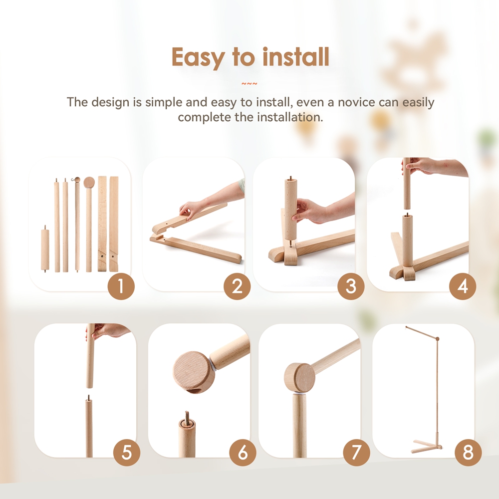 Soporte de Madera para Móvil d - Phone Accessories Baby reseña y precio