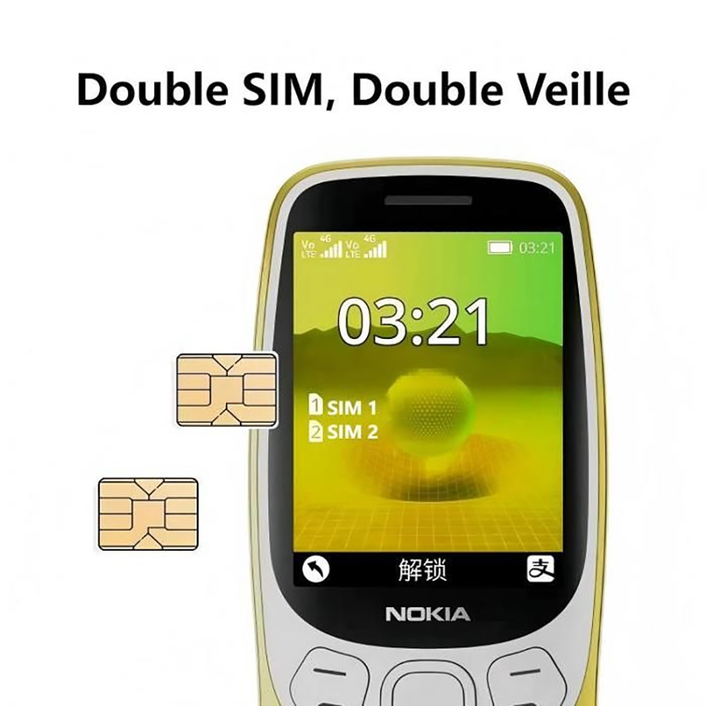Teléfono Nokia 3210 4G, 2 SIM, - Phone Accessories Display reseña y precio