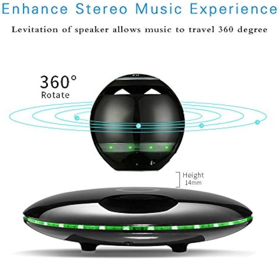 Altavoz de levitación magnétic - Led Flash Case reseña y precio