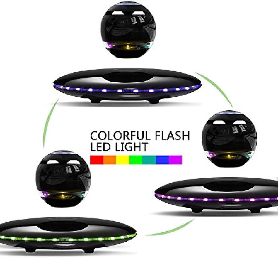Altavoz de levitación magnétic - Led Flash Case reseña y precio