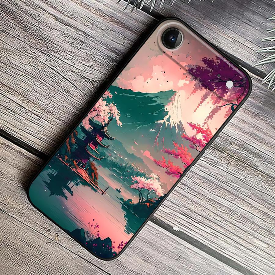 Funda Estética Monte Fuji para - Phone Accessories Aesthetic reseña y precio