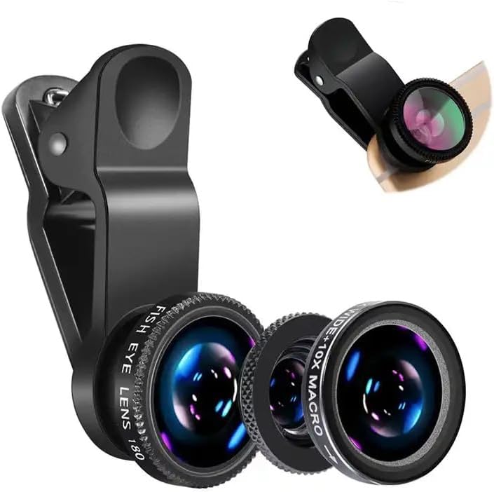 Lente de Cámara 3 en 1 con Ojo - Lens Camera Clip reseña y precio